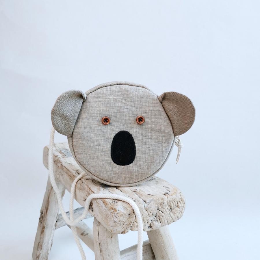 Dětská kulatá kabelka CIRKULA - Koala